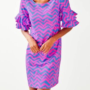 Lilly Pulitzer Lula Dress Pop Up I Got Lucky